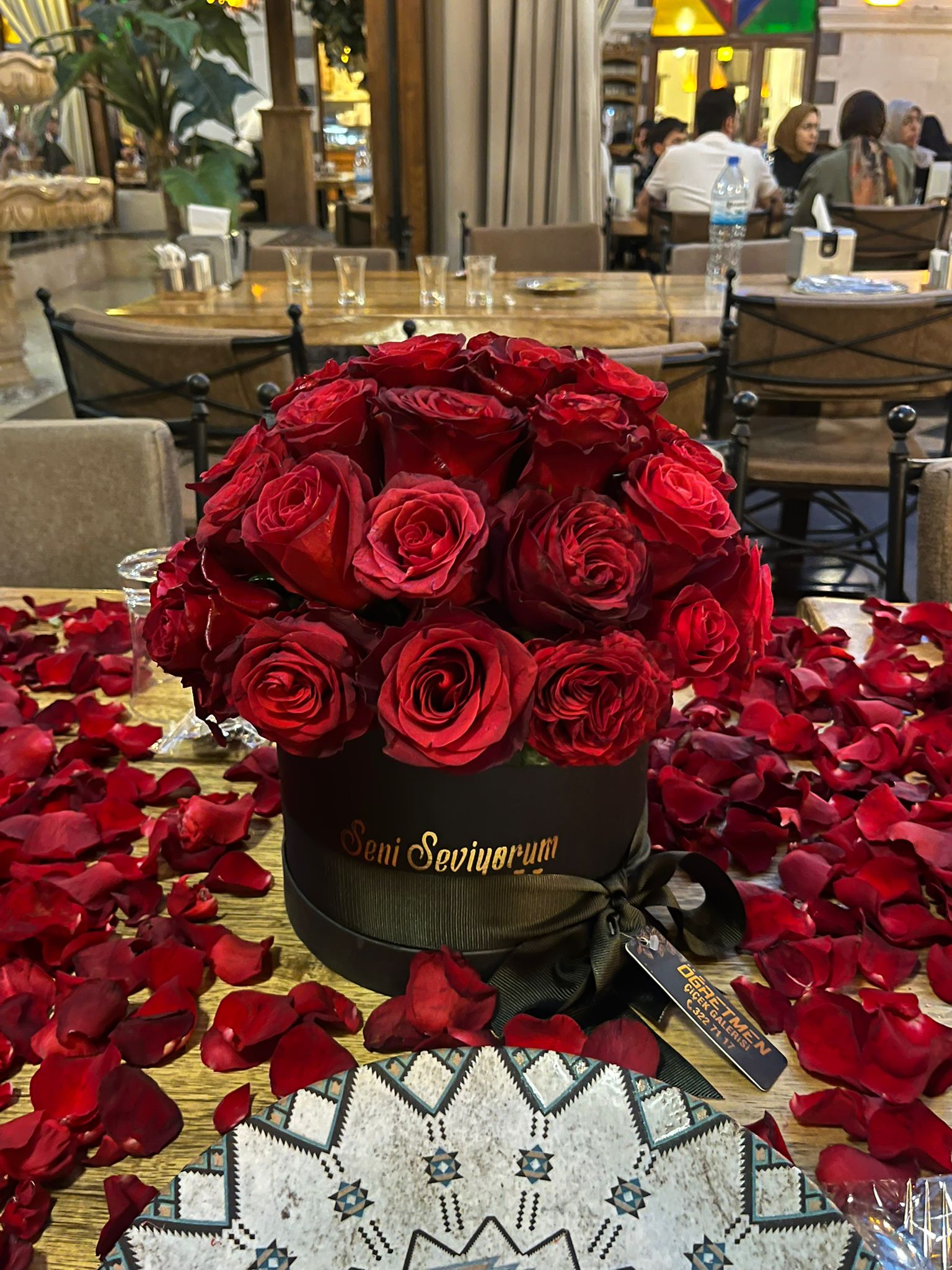 Düğün Masası Aranjmanı